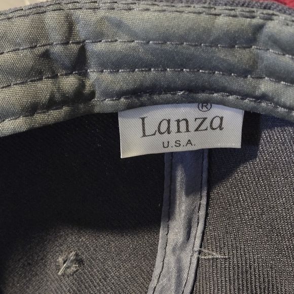 San Francisco Embroidered Cap by Lanza USA Be Seen Structured Gray Canvas Cap - Picture 13 of 13